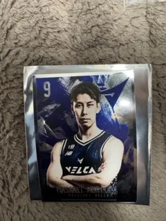 長崎ヴェルカ 9番 森川正明選手 メタルステッカー