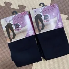新品 アツギ ビューティスト マタニティ タイツ M-L 210D 2点