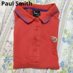 Paul Smithワンポイントロゴ ポロシャツ馬赤色レッドMサイズのサムネイル