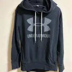 最終値下げ！UNDER ARMOUR パーカー SM 黒