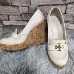 TORY BURCH トリーバーチ コルクヒール パンプス サンダル ミュールのサムネイル