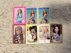 TWICE トレカカード 公式 ダヒョン 7枚セット