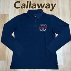 【Callaway】定番 長袖 ポロシャツ