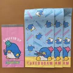 サンリオ　昭和レトロ　当時物　タキシードサム　ランチバックセットのサムネイル