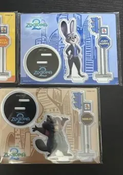 ズートピア2 ハッピーくじ G賞 アクリルスタンド ジュディ ニブルス