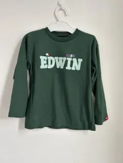 EDWIN 長袖カットソー ダークグリーン
