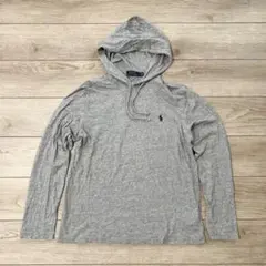 ポロ ラルフローレン フード付き 長袖 Tシャツ 古着 ロンT プルオーバー