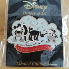 蒸気船ウィリー ピンバッジ Disney History of Art　ミッキー