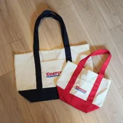 COSTCO トートバッグ 大小セットのサムネイル