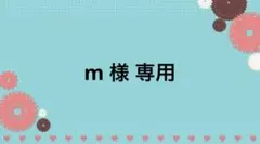 m様 専用 お見積もり