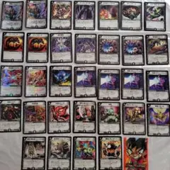 デュエマ　デュエルマスターズカードセット　黒色