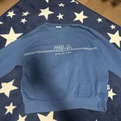 FILA × PINK-latte コラボ トレーナー ブルー