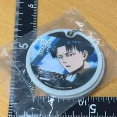 進撃の巨人 リヴァイ ミラー キーホルダー 鏡