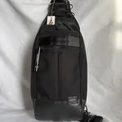 未使用✨PORTER HEAT スリングショルダーバッグ ボディバッグ 黒 人気