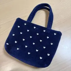 ラブラリーフェイラー ラブラリーハート トートバッグ ネイビー