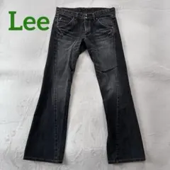 00s Lee アーカイブ フレア ベルボトム ブラックBlack Y2Kのサムネイル