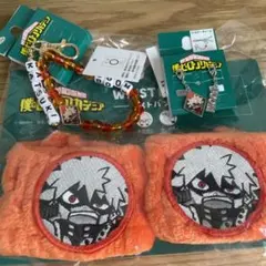 僕のヒーローアカデミア 爆豪勝己 ストラップ　リストバンド3点セット！！