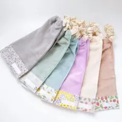 おりこうエプロン　ふんわりタオル　6枚セット　ネームタグ付き