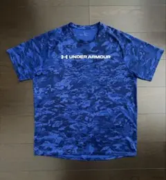 UNDER ARMOUR ブルー カモフラージュ Tシャツのサムネイル