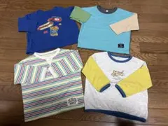 カラフル長袖Tシャツセット 90