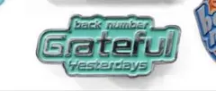 back number ロゴ　ピンズのサムネイル