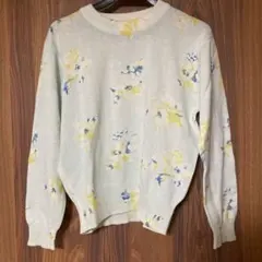 アースミュージックアンドエコロジー　春ニット　セーター　M