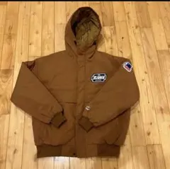 XLARGE ブラウン フード付きジャケット