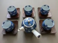 有田焼　源右衛門窯　急須・湯呑みセット