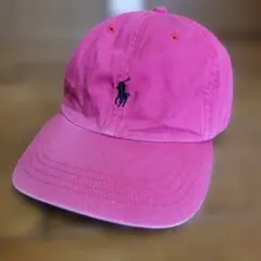 Polo ピンク ベースボールキャップ