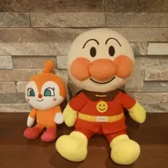 アンパンマン&ドキンちゃんぬいぐるみ