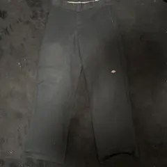 Dickies ダブルニー　ブラック　w33