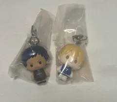 黒子のバスケ めじるしアクセサリー 黄瀬涼太 青峰大輝 2点セット