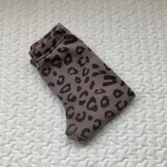 裏起毛ヒョウ柄パンツ 80 韓国服