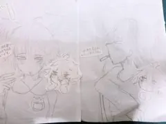 手描きイラスト オリキャラ