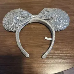 東京ディズニーリゾート ミニーマウス耳カチューシャ シルバー