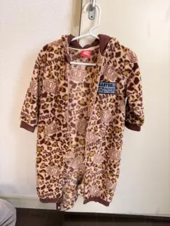 BABYDOLL ヒョウ柄ロンパース 95cm未満