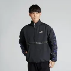 PUMA　CORE HERITAGE リバーシブル AOP ジャケット　美品
