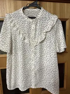 ROPE’ PICNIC ドット柄　半袖ブラウス　サイズ38