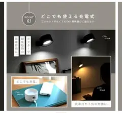 LED Wall Sconces ブラック　ブラケットライト