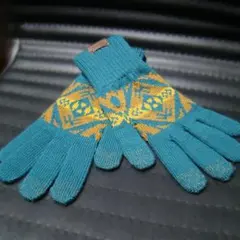 新品同様♬　PENDLETON　手袋　メリノウール グローブ　ターコイズ
