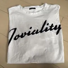 Joviality ロゴ入りTシャツ Lサイズ