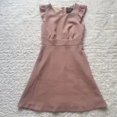 ♡Ruby rivet♡ノースリーブフリルひざ丈ワンピース　size36 Sのサムネイル
