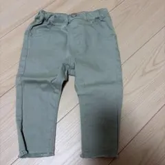 キッズ ストレッチパンツ カーキ 90cmのサムネイル