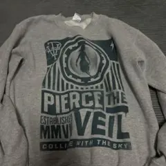 PIERCE THE VEIL スウェット グレー S