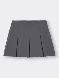 ミニスカート グレー プリーツ 即購入可 GU Sのサムネイル