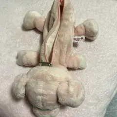 豚型ファスナー付き筆箱