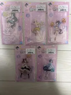 一番くじ　ウマ娘　12弾　アクリルスタンド　5種5個セット