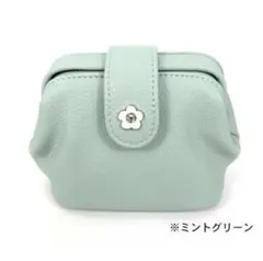 【新品未使用】マリークヮント センタービジューデイジー ダレスポーチ ミント