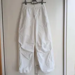 【GU　150cm】GIRLSテックパラシュートプルオンパンツJRのサムネイル