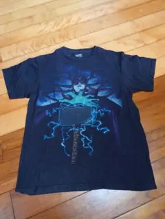 MARVEL/Tシャツ/ヘラ/ソー/ハンマー/ブラック/S/マーベル